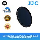 JJC F-NDV Multi-Coated Fader Variable ND Neutral Density Filter ND2 to ND400 (49mm)